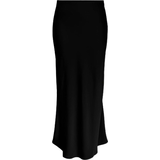 Dame - Elastan/Lycra/Spandex - Midinederdele Y.A.S Pella Maxi Skirt - Black