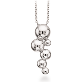Scrouples Balls Pendant Necklace - Silver