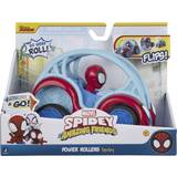 Plastlegetøj - Spider-Man Biler Jazwares Disney Junior Marvel Spidey & his Amazing Friends Power Rollers Spidey