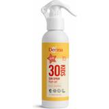 Astma-Allergi Danmark - Svanemærket - Uparfumerede Solcremer Derma Kids Sun Spray SPF30 200ml