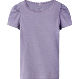 Lilla Børnetøj Name It Regular Fit T-shirt- Heirloom Lilac