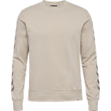 Herre - Sweatshirts Sweatere Hummel Hmllegacy Chevron Sweatshirt - Pumice Stone