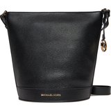 Bucket Bags Michael Kors Townsend Medium Pebbled Leather Messenger Bag - Black