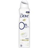Dove Dame Hygiejneartikler Dove 0% Aluminum Salts Original Deo Spray 150ml