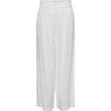 8 Bukser & Shorts Only Tokyo High Waist Linen Mix Trousers - White/Bright White