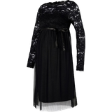 Mamalicious Maternity Dress Black/Black