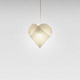G9 - Plast Loftlamper Le Klint Heart Small White Pendel 37cm