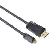 Hama HDMI-kabler - Standard HDMI-standard HDMI Hama 3 Stars HDMI - HDMI Micro High Speed with Ethernet 1.5m