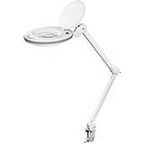 Skrivebordslamper Fixpoint LED clip magnifier lamp 90cm Skrivebordslampe