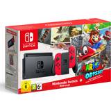 Nintendo Switch - Grey/Red - 2017 - Super Mario Odyssey
