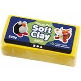 Dej ler Soft Clay Neon Yellow 500g