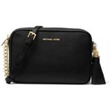 Håndtasker på tilbud Michael Kors Ginny Leather Crossbody Bag - Black