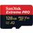 SanDisk Extreme Pro microSDXC Class 10 UHS-I U3 V30 A2 170/90MB/s 128GB +Adapter