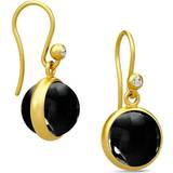 Julie Sandlau Primini Earrings - Gold/Brown Se pris