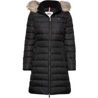 tommy jeans tjw essential hooded down jacket