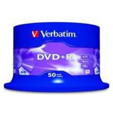 Verbatim DVD+R 4.7GB 16x Spindle 50-Pack