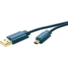 ClickTronic USB-kabel Kabler ClickTronic Casual USB A - USB Mini-B 2.0 3m