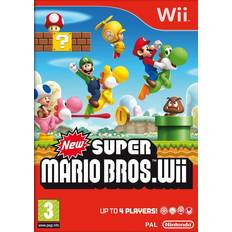 Action Nintendo Wii spil New Super Mario Bros (Wii)