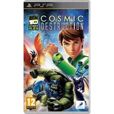 Action PlayStation Portable spil Ben 10 Ultimate Alien: Cosmic Destruction (PSP)