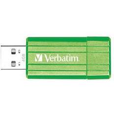 Verbatim 8 GB - USB 2.0 Hukommelseskort & USB Stik Verbatim Store'n'Go PinStripe 8GB USB 2.0
