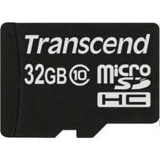 Transcend 32 GB Hukommelseskort Transcend Micro SDHC Class 10 32GB