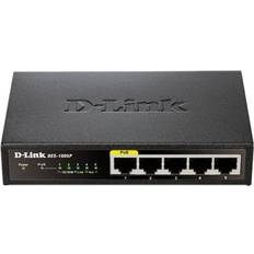 D-Link Fast Ethernet - PoE+ Switche D-Link DES-1005P
