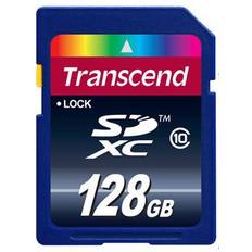 Transcend 128 GB Hukommelseskort Transcend SDXC Class 10 128GB