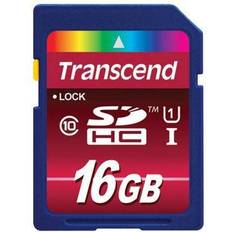 16 GB - SDHC Hukommelseskort & USB Stik Transcend SDHC Premium 45MB/s 16GB