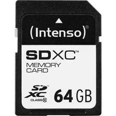 Intenso 64 GB Hukommelseskort Intenso SDXC Class 10 64GB