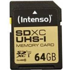 Intenso 64 GB Hukommelseskort Intenso SDXC UHS-I U1 64GB