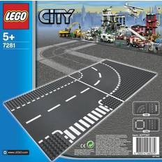 Lego City T-kryds & Vejsving 7281