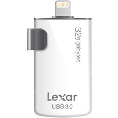Lexar Media 32 GB USB Stik Lexar Media JumpDrive M20i 32GB USB 3.0
