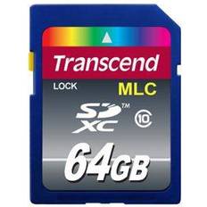 64 GB - Class 10 - SDXC Hukommelseskort Transcend MLC SDXC Class 10 64GB