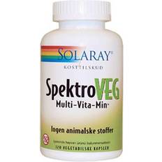 C-vitaminer Kosttilskud Solaray Spektro Veg 120 stk