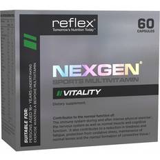 Magnesium - Multivitaminer Vitaminer & Mineraler Reflex Nutrition Nexgen Sports Multivitamin 60 stk