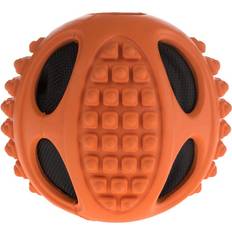 Zooplus Hunde Kæledyr Zooplus Dog Toys Crackling Rubber Ball 2In1