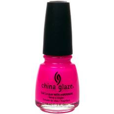 China Glaze Neglelakker China Glaze Nail Lacquer Pink Voltage 14ml