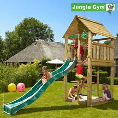 Jungle Gym Rutchebaner - Rutsjebaner Legeplads Jungle Gym Cabin Play Tower
