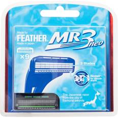 Feather Barberskrabere & Barberblade Feather MR3 9-pack