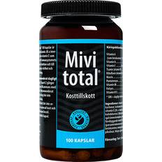 A-vitaminer - Magnesium Vitaminer & Mineraler Bringwell Mivitotal 100 stk