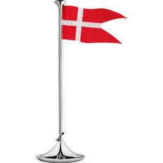 Rød Brugskunst Georg Jensen Fødselsdagsflag Dekorationsfigur 39cm
