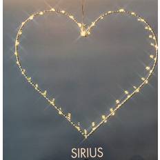 Indendørsbelysning Julelamper Sirius Liva Heart Julelampe 26cm