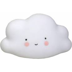 A Little Lovely Company Gul Børneværelse A Little Lovely Company Mini Cloud Natlampe