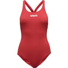 26 - Dame - Polyester Badedragter Arena Solid Swim Pro - Red/White
