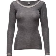 Femilet 42 T-shirts & Toppe Femilet Juliana Long Sleeve T-shirt - Grey Melange