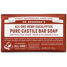 Dr. Bronners Bade- & Bruseprodukter Dr. Bronners Pure Castile Bar Soap Eucalyptus 140g