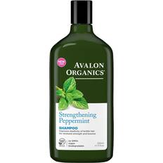 Avalon Organics Hårprodukter Avalon Organics Strengthening Peppermint Shampoo 325ml