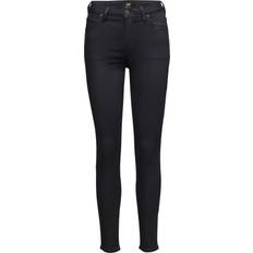 Lee Polyester - W25 Tøj Lee Scarlett High Jeans - Black Rinse