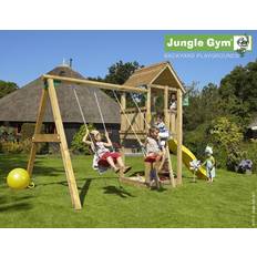 Jungle Gym Gynger - Klatrestativer Legeplads Jungle Gym Legetårn inkl. gyngemodul