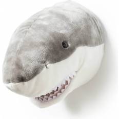 Væghoveder Børneværelse Brigbys Animal Head Shark